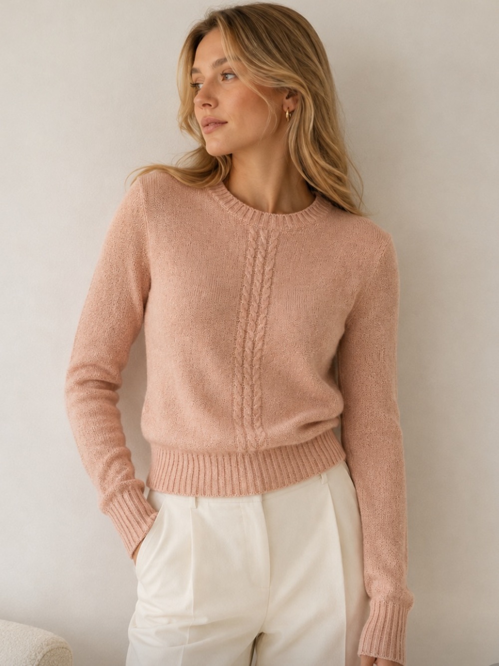 Rouje Paris pink sweater size 6